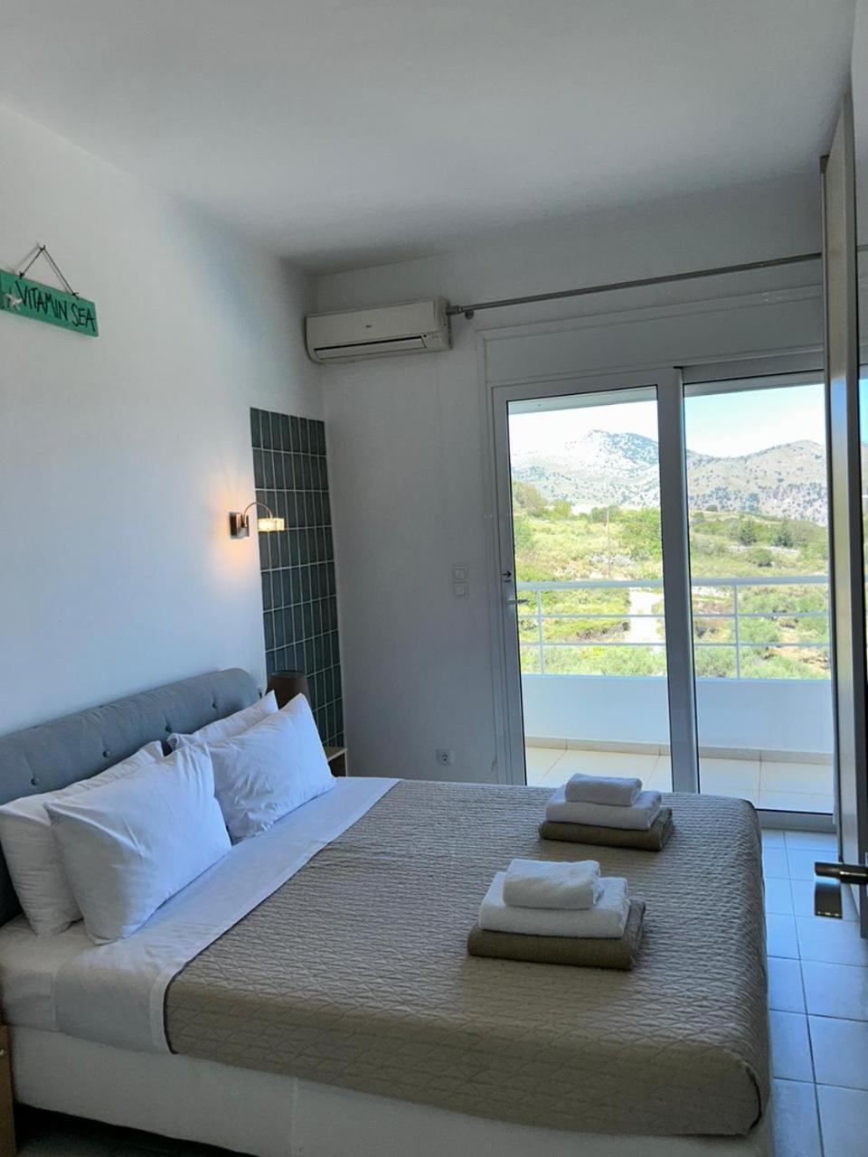 Villa Vuna - Private Pool -Sea View Chrissi Akti Chania Exterior foto